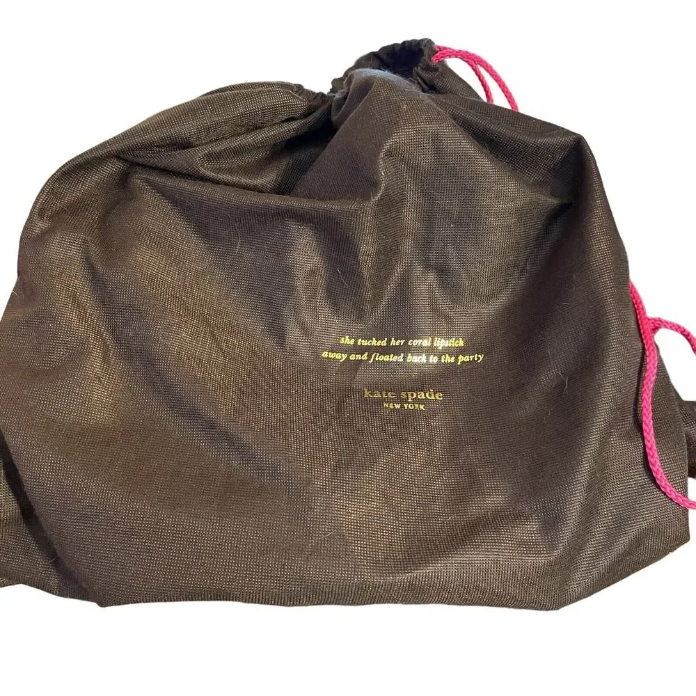 Kate Spade Hampton Road Janie Brown Leather Crossbody Shoulder Bag - Picture 8 of 12